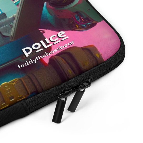 Police Boss - Laptop Sleeve (Android Bear) - Image 3