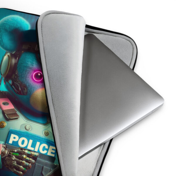 Police Boss - Laptop Sleeve (Android Bear) - Image 2