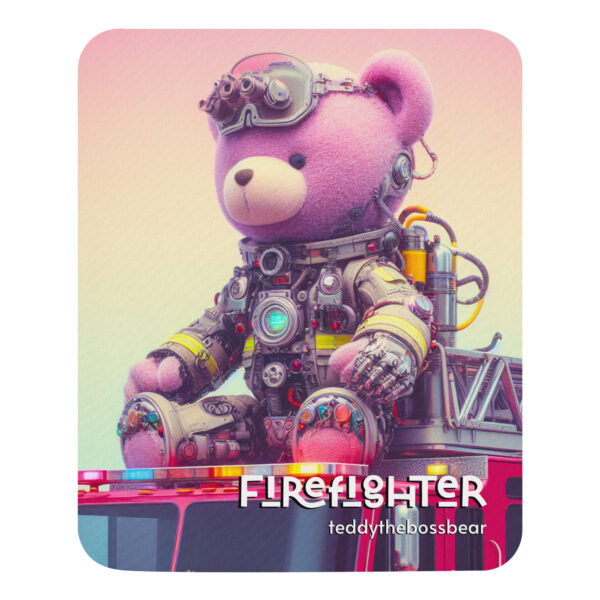 Firefighter Boss - Mouse Pad (Android Bear) - Image 2