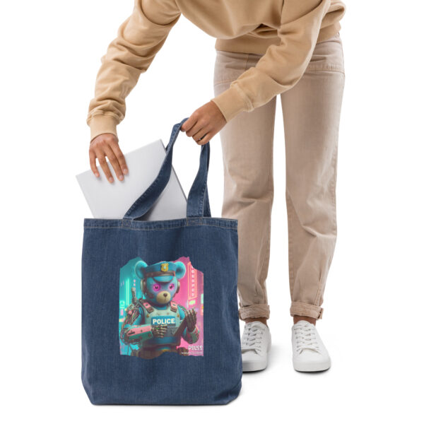 Police Boss - Denim Tote (Android Bear) - Image 4