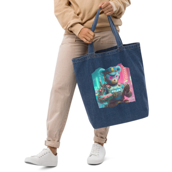 Police Boss - Denim Tote (Android Bear) - Image 3