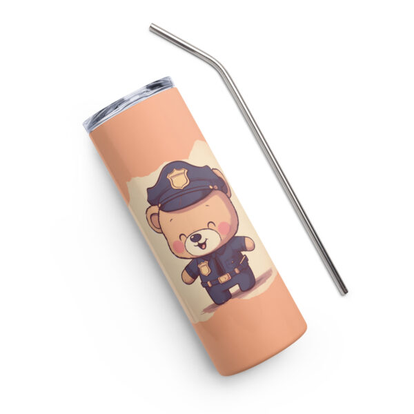 Police Boss - Tumbler (Vintage Bear) - Image 4