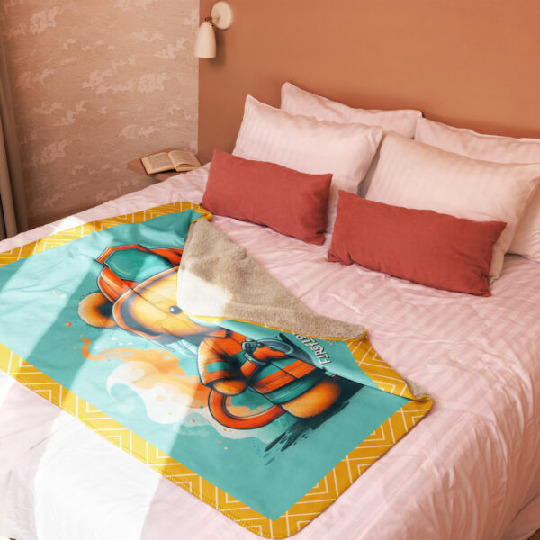 Firefighter Boss - Blanket (Brown Bear)
