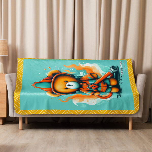 Firefighter Boss - Blanket (Brown Bear) - Image 3