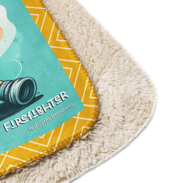 Firefighter Boss - Blanket (Brown Bear) - Image 6