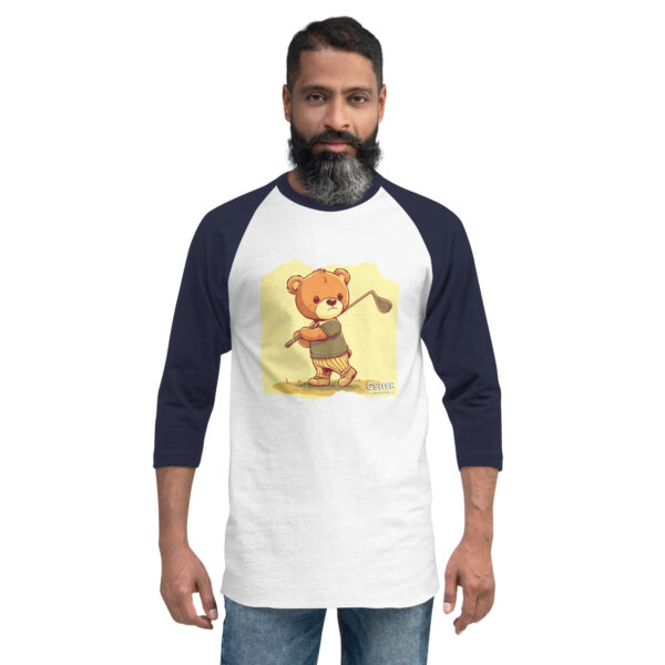 Golfer Boss - 3/4 Sleeve (Vintage Bear) - Image 9