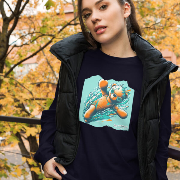 Swimmer Boss - Long Sleeve (Brown Bear) - Image 9