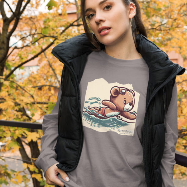 Swimmer Boss - Long Sleeve (Vintage Bear) - Image 12