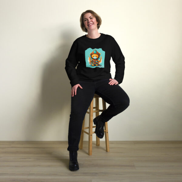 Firefighter Boss - Sweatshirt (Brown Bear) - Image 2