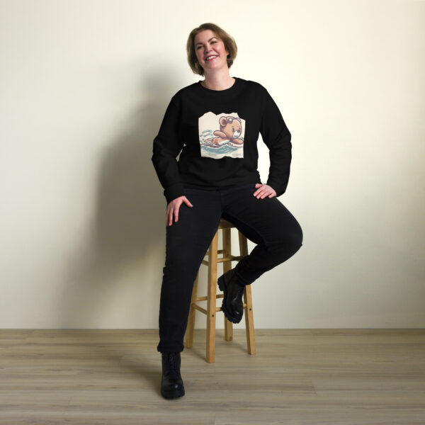 Swimmer Boss - Sweatshirt (Vintage Bear) - Image 2