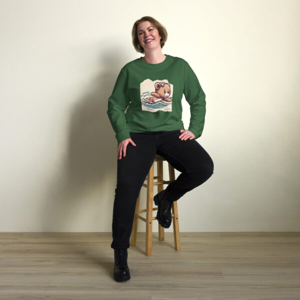 Swimmer Boss - Sweatshirt (Vintage Bear) - Image 7