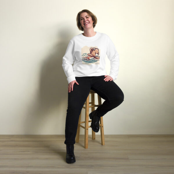 Swimmer Boss - Sweatshirt (Vintage Bear) - Image 13