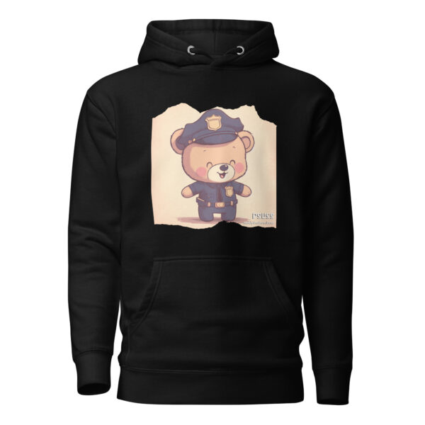 Police Boss - Hoodie (Vintage Bear) - Image 3