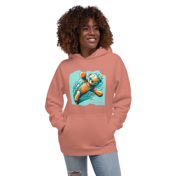 Swimmer Boss - Hoodie (Brown Bear) - Image 6