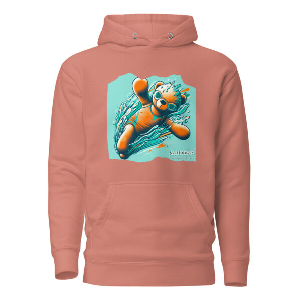 Swimmer Boss - Hoodie (Brown Bear) - Image 8