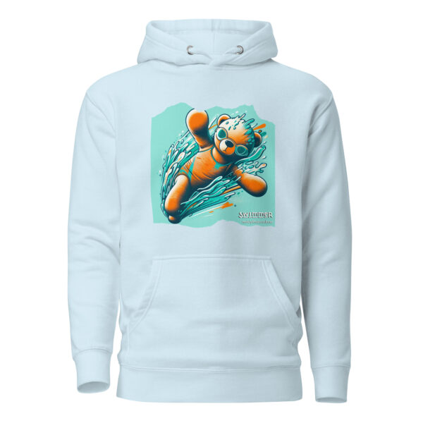 Swimmer Boss - Hoodie (Brown Bear) - Image 11