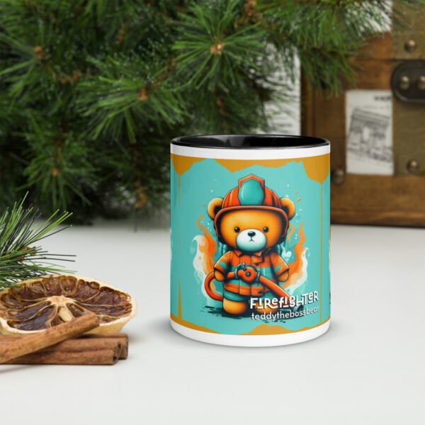 Firefighter Boss - Color Mug (Brown Bear) - Image 2