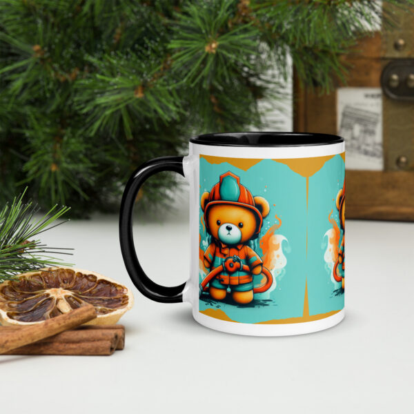 Firefighter Boss - Color Mug (Brown Bear) - Image 3