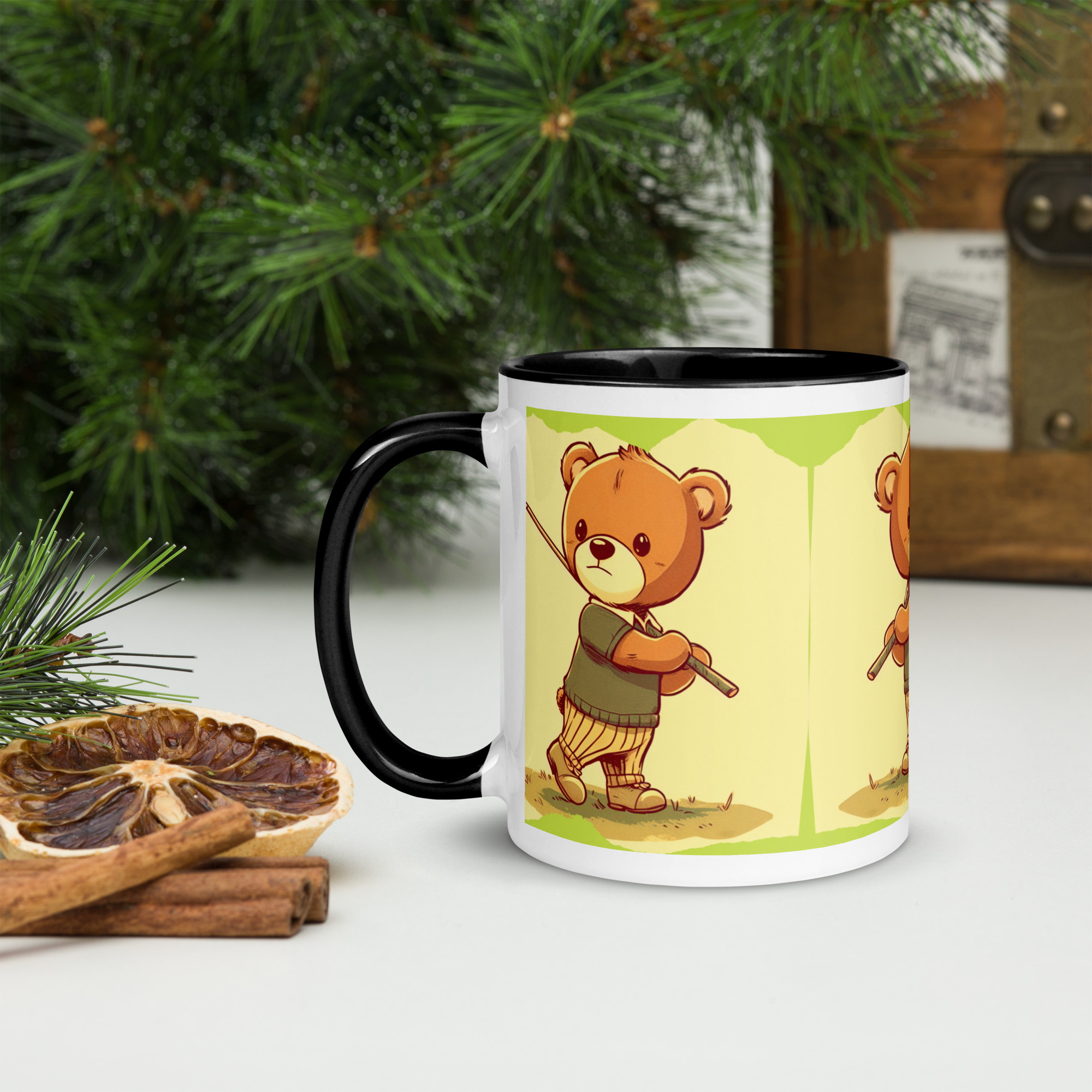 Golfer Boss - Color Mug (Vintage Bear) - Image 3
