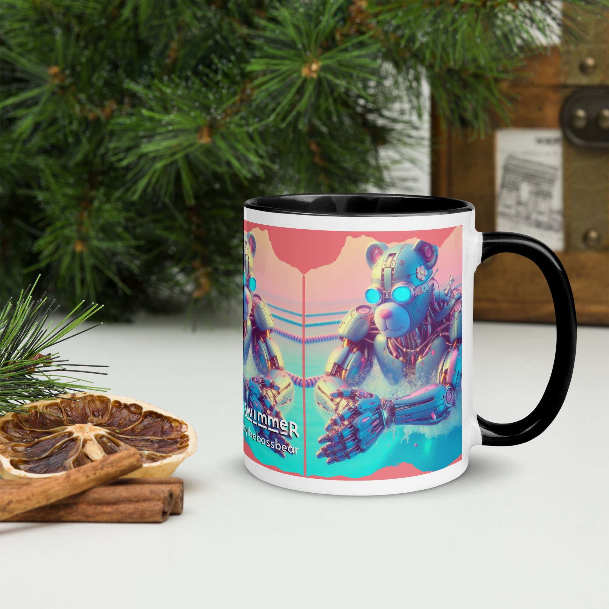Swimmer Boss - Color Mug (Android Bear)