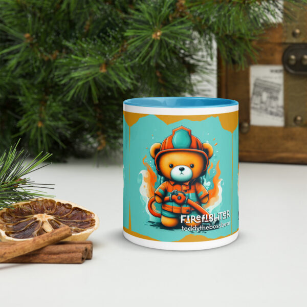 Firefighter Boss - Color Mug (Brown Bear) - Image 5