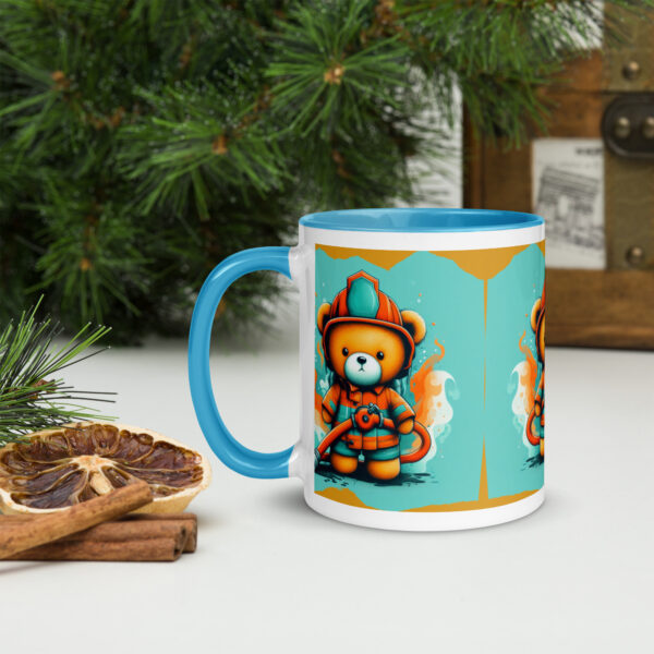 Firefighter Boss - Color Mug (Brown Bear) - Image 6