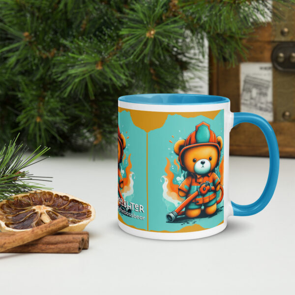 Firefighter Boss - Color Mug (Brown Bear) - Image 4