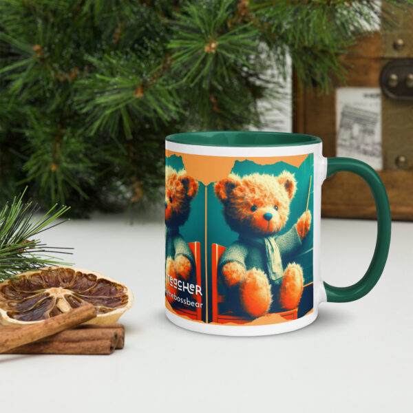 Teacher Boss - Color Mug (Brown Bear) - Image 4