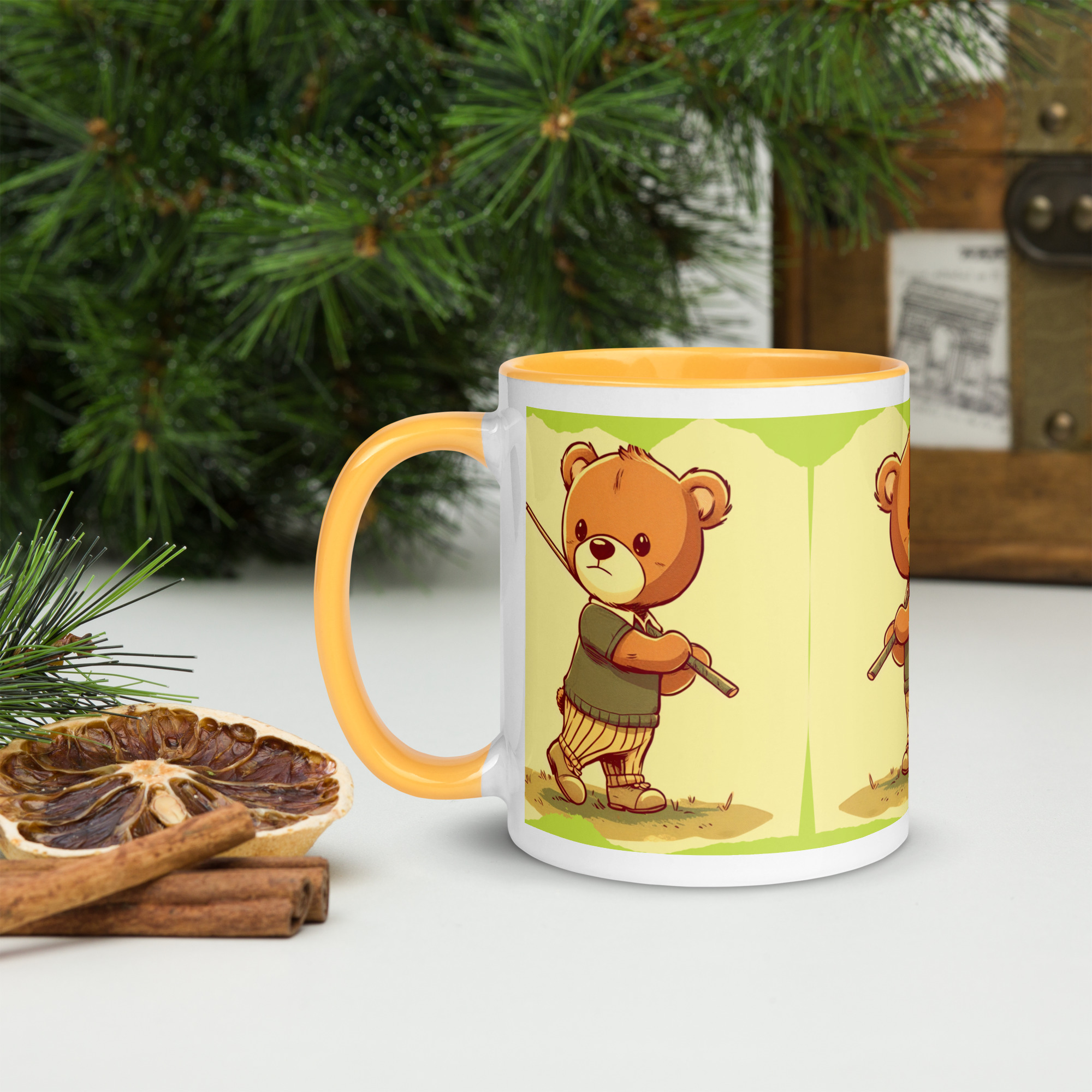 Golfer Boss - Color Mug (Vintage Bear) - Image 6