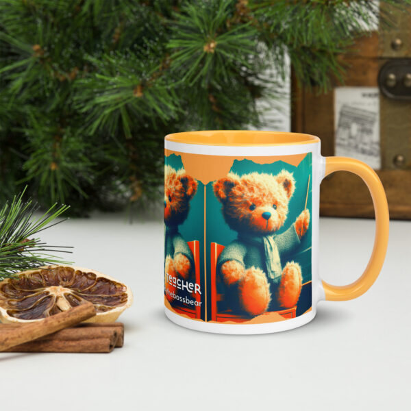 Teacher Boss - Color Mug (Brown Bear) - Image 7