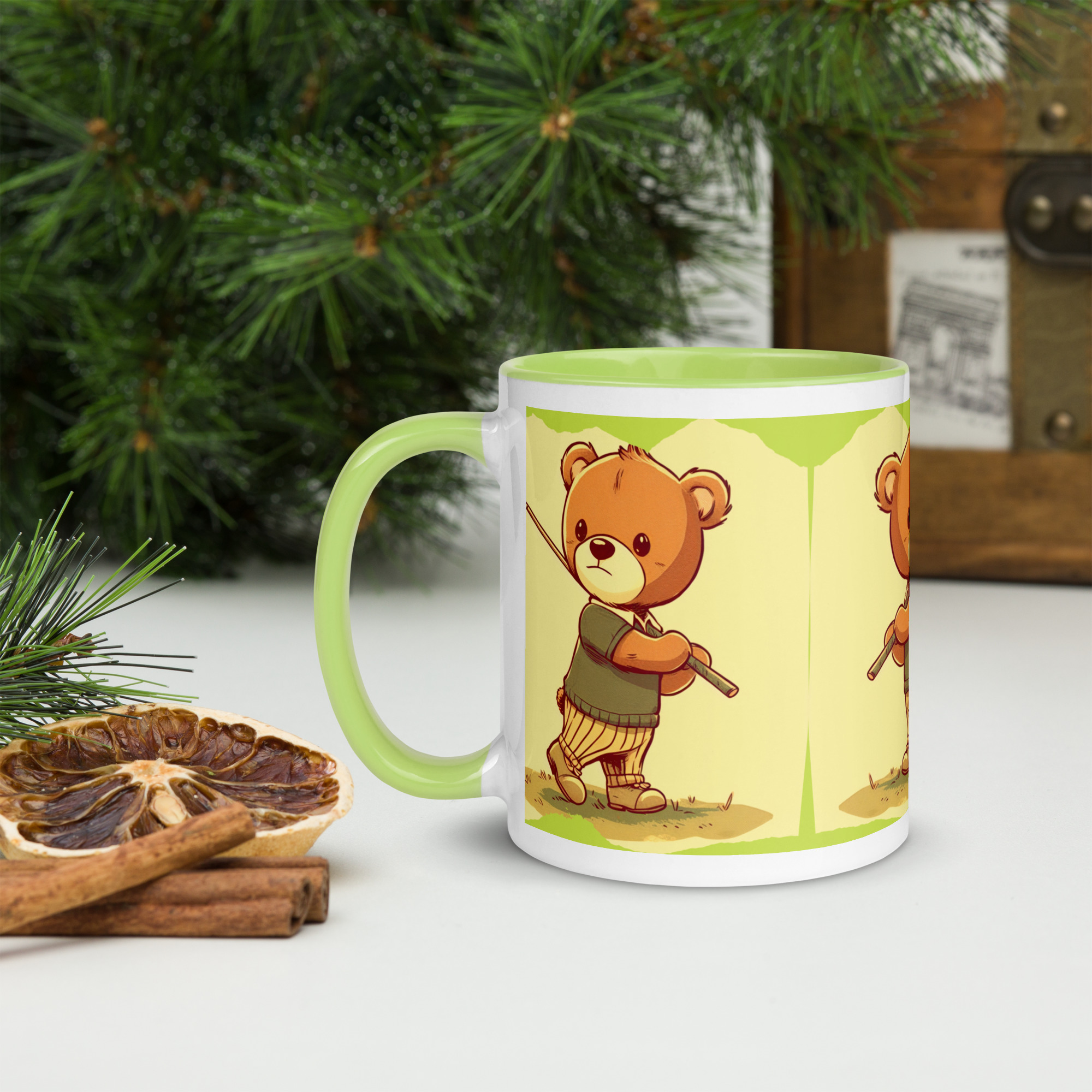 Golfer Boss - Color Mug (Vintage Bear) - Image 9