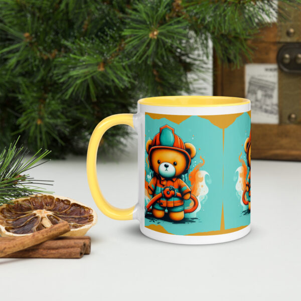 Firefighter Boss - Color Mug (Brown Bear) - Image 9