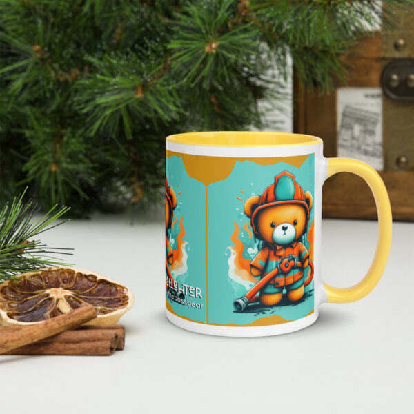 Firefighter Boss - Color Mug (Brown Bear) - Image 7