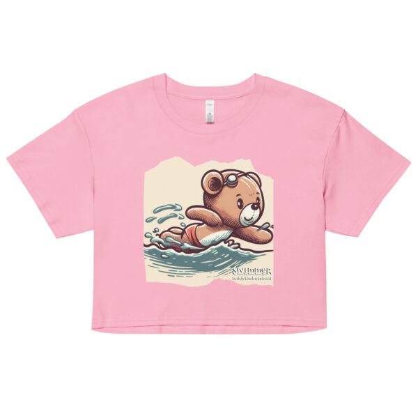 Swimmer Boss - Crop Top (Vintage Bear) - Image 8