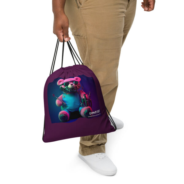 Dentist Boss - Drawstring Bag (Android Bear) - Image 3