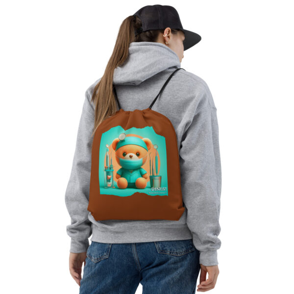 Dentist Boss - Drawstring Bag (Brown Bear)