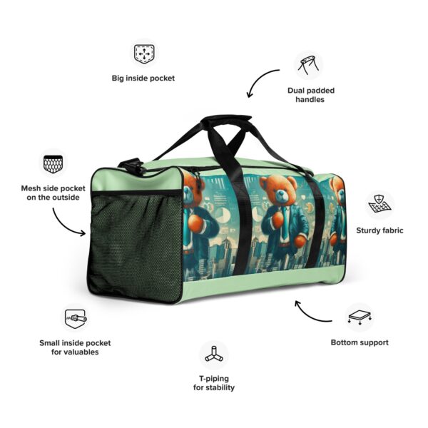 Entrepreneur Boss - Duffle Bag (Brown Bear) - Image 7