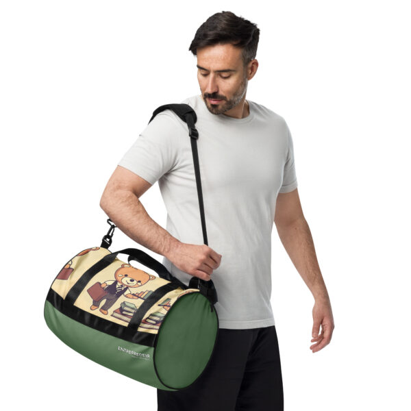 Entrepreneur Boss - Gym Bag (Vintage Bear) - Image 7