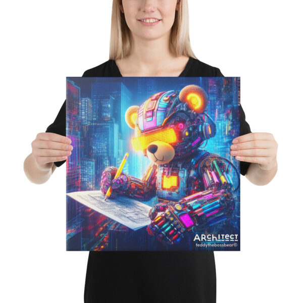 Architect Boss - Canvas Print (Android Bear) - Image 3