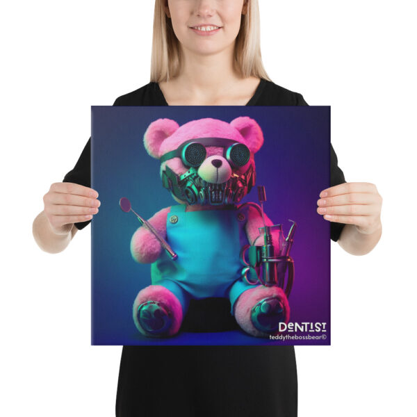Dentist Boss - Canvas Print (Android Bear) - Image 3