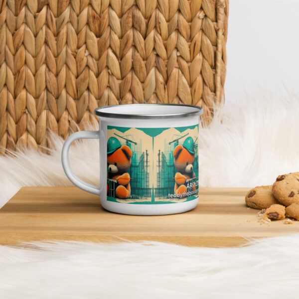 Architect Boss - Enamel Mug (Brown Bear)
