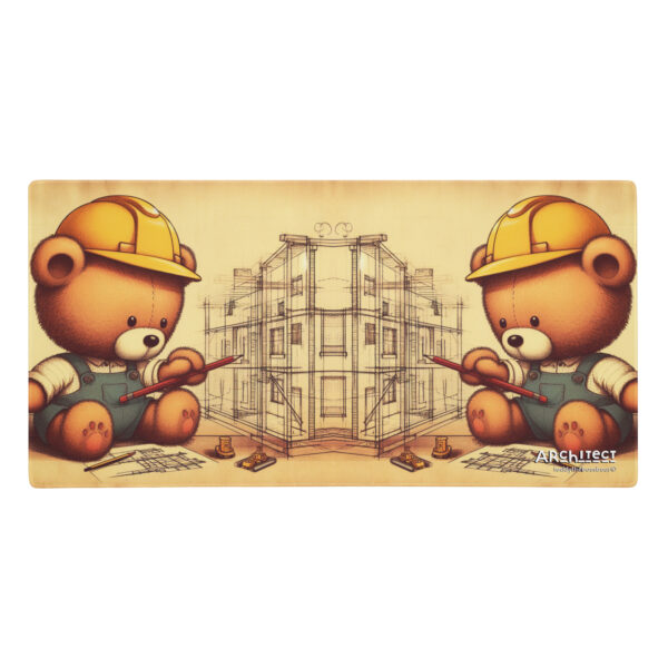 Architect Boss - Gaming Mouse Pad (Vintage Bear) - Image 2