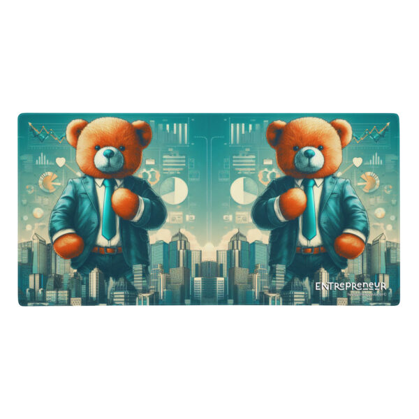 Entrepreneur Boss - Gaming Mouse Pad (Brown Bear) - Image 2