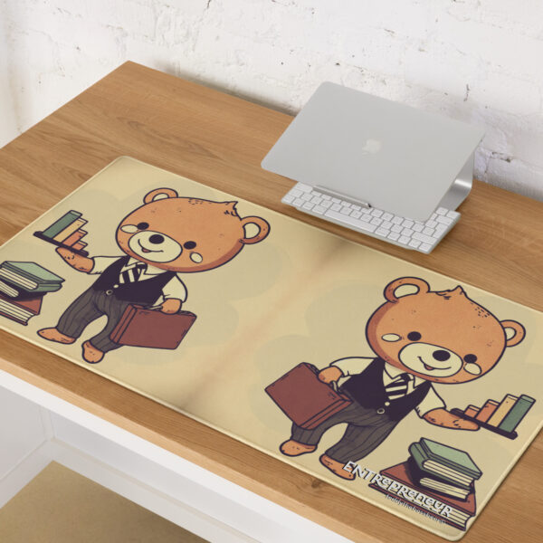 Entrepreneur Boss - Gaming Mouse Pad (Vintage Bear) - Image 4