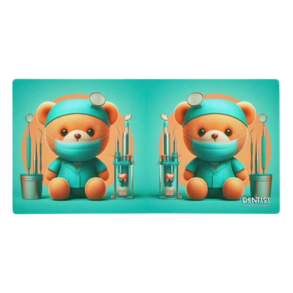 Dentist Boss - Gaming Mouse Pad (Brown Bear) - Image 2