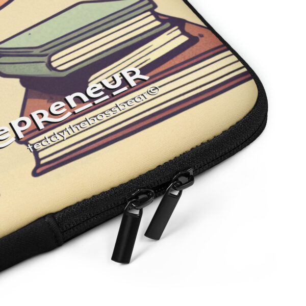 Entrepreneur Boss - Laptop Sleeve (Vintage Bear) - Image 3