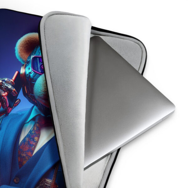 Entrepreneur Boss - Laptop Sleeve (Android Bear) - Image 2