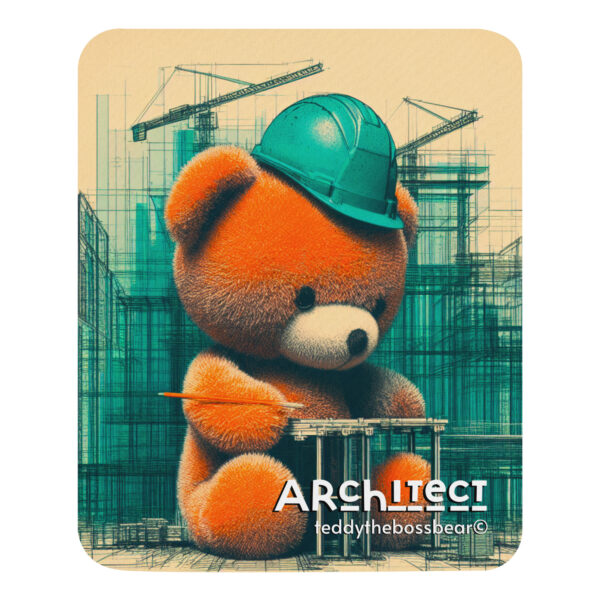 Architect Boss - Mouse Pad (Brown Bear) - Image 2