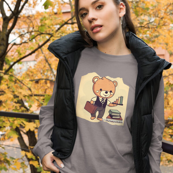 Entrepreneur Boss - Long Sleeve (Vintage Bear) - Image 13