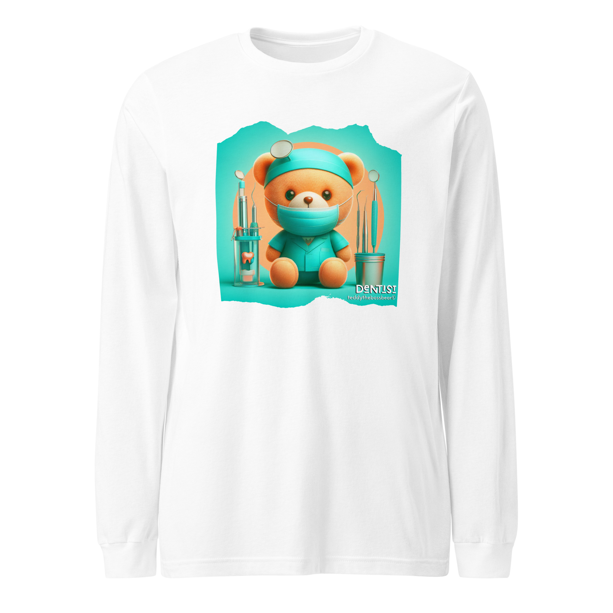 Dentist Boss - Long Sleeve (Brown Bear) - Image 17